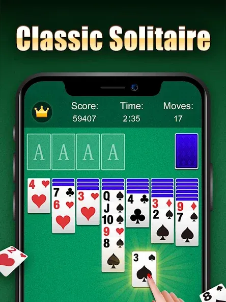 Solitaire [МОД Все открыто] Screenshot 5