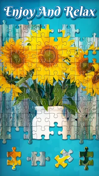 Jigsaw Puzzles [МОД Бесконечные деньги] Screenshot 2