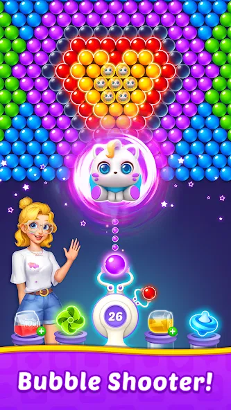 Bubble Shooter Home [МОД Все открыто] Screenshot 1