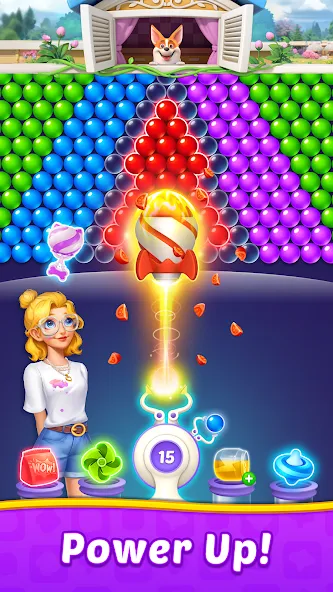 Bubble Shooter Home [МОД Все открыто] Screenshot 2