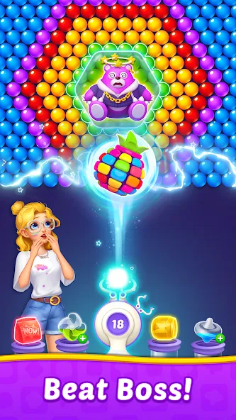 Bubble Shooter Home [МОД Все открыто] Screenshot 3