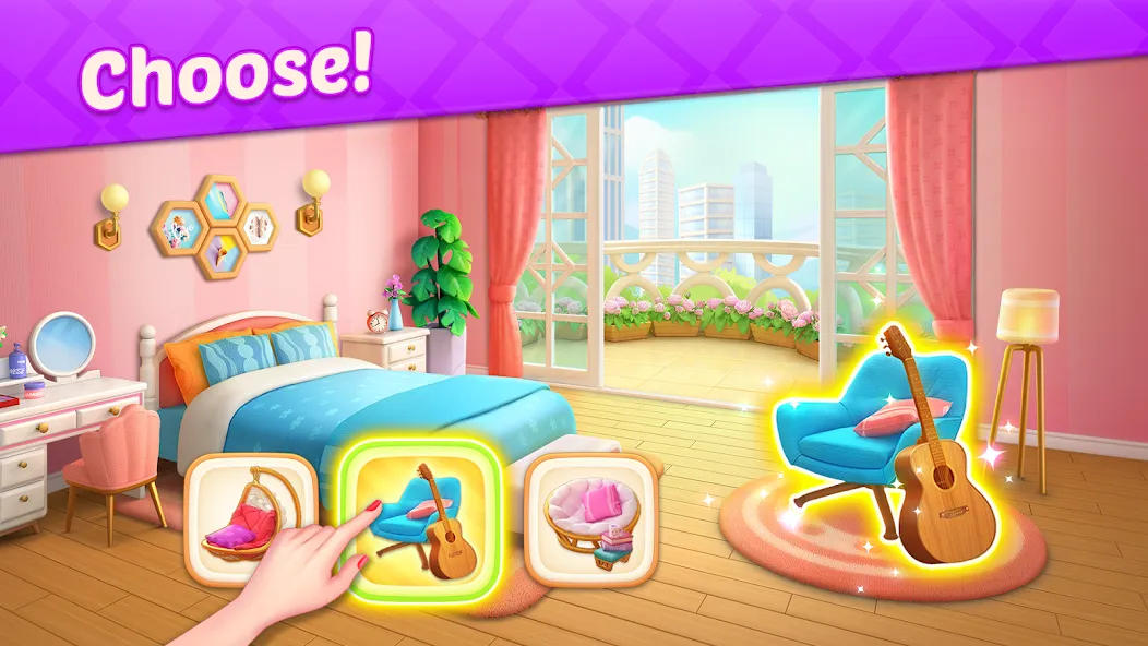 Design Diary - Match 3 & Home [МОД Unlimited Money] Screenshot 3