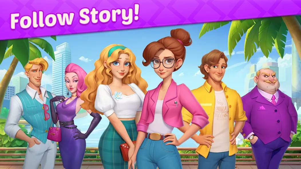 Design Diary - Match 3 & Home [МОД Unlimited Money] Screenshot 5