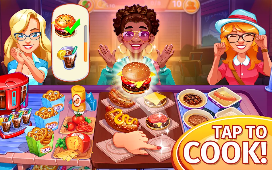 Cooking Craze: Restaurant Game [МОД Меню] Screenshot 1