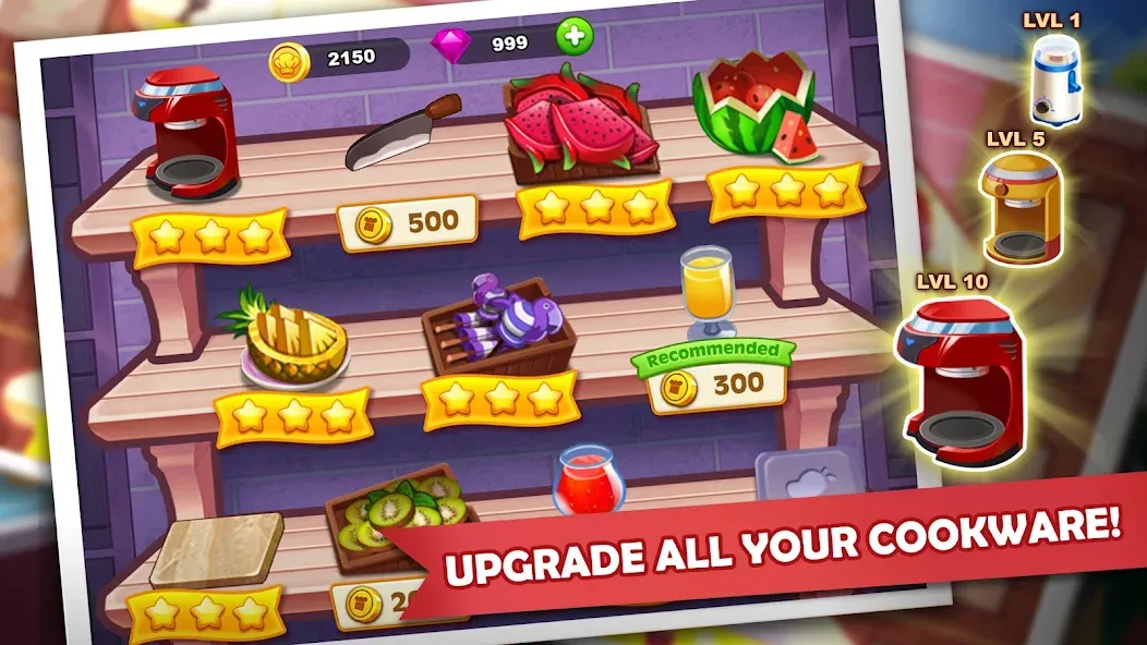 Cooking Madness: A Chef's Game [МОД Unlimited Money] Screenshot 4