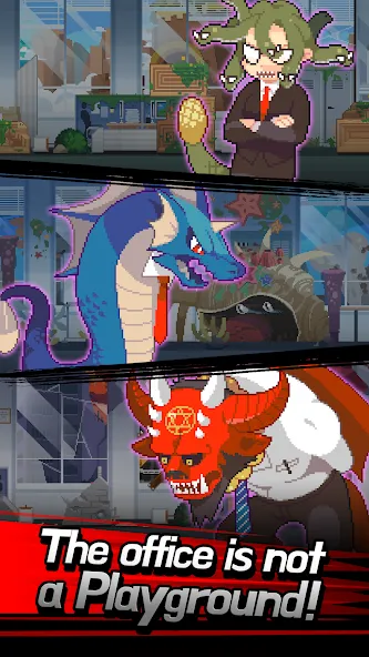 Dungeon Corp. P (Idle RPG) [МОД Бесконечные деньги] Screenshot 5