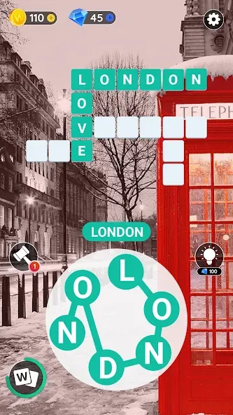 Word City: Connect Word Game (Ворд Сити) [МОД Mega Pack] Screenshot 1