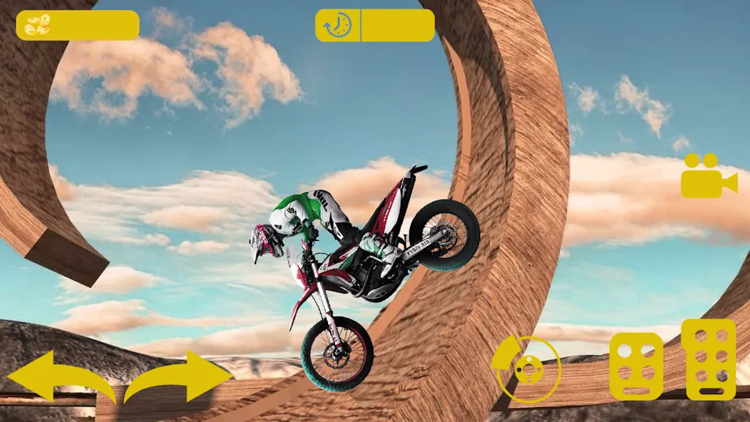 Bike stunt 3d games-Bike games [МОД Unlocked] Screenshot 2