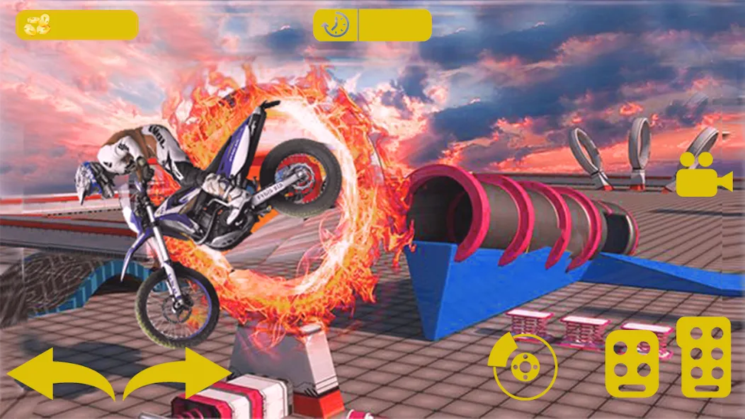 Bike stunt 3d games-Bike games [МОД Unlocked] Screenshot 4