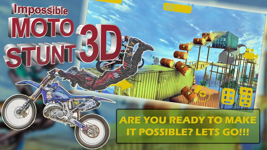 Bike stunt 3d games-Bike games [МОД Unlocked] Screenshot 5