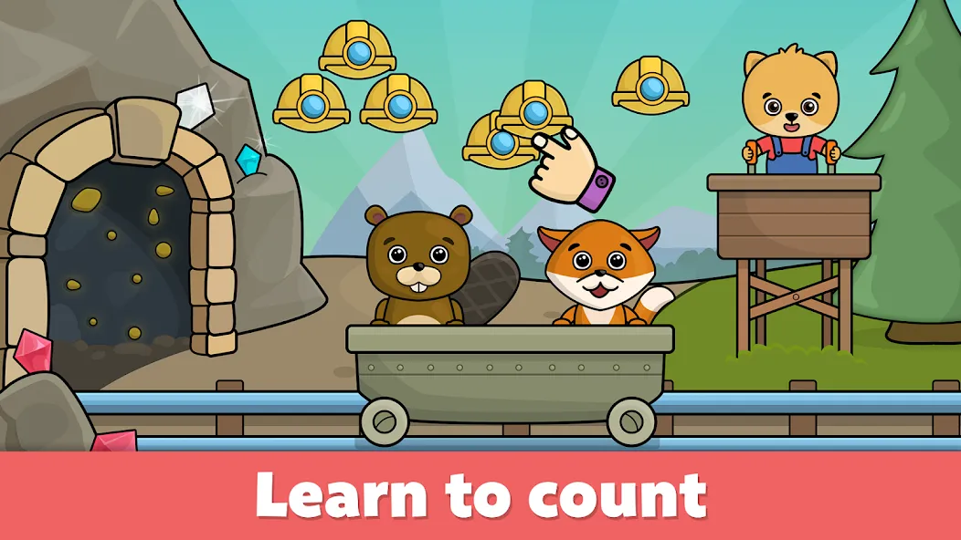 Bimi Boo Baby Learning Games [МОД Бесконечные деньги] Screenshot 4