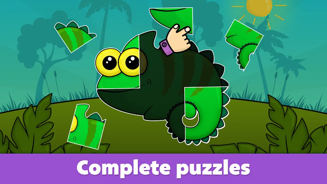 Kids Puzzle Games 2-5 years [МОД Много денег] Screenshot 3