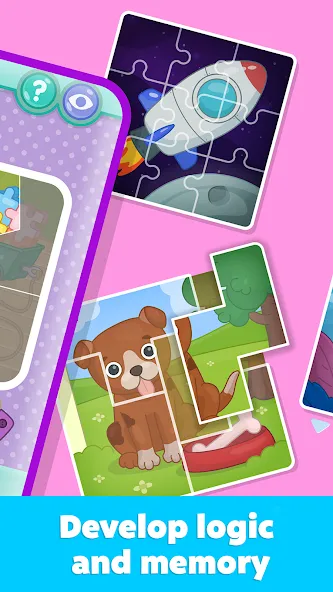 Kids Puzzles: Games for Kids [МОД Menu] Screenshot 5