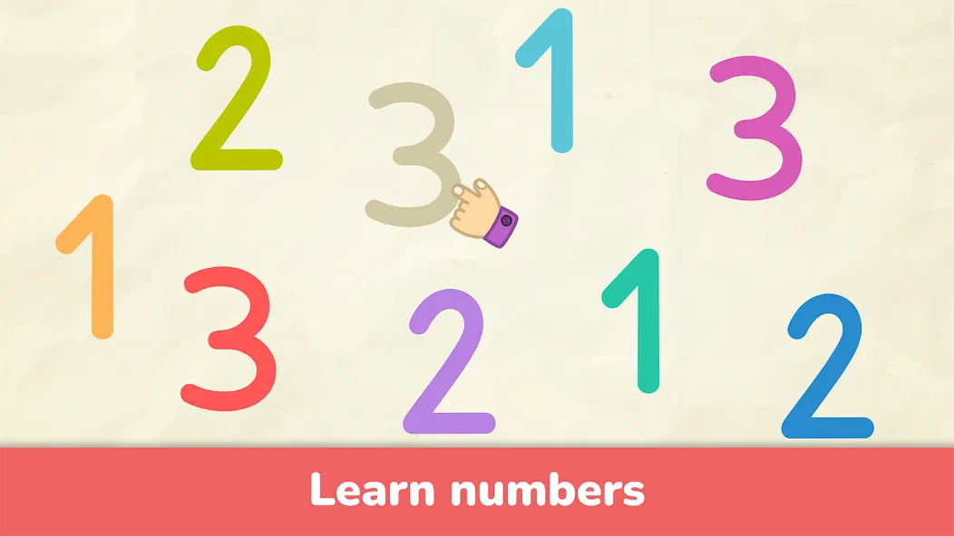 Numbers - 123 Games for Kids [МОД Бесконечные монеты] Screenshot 1