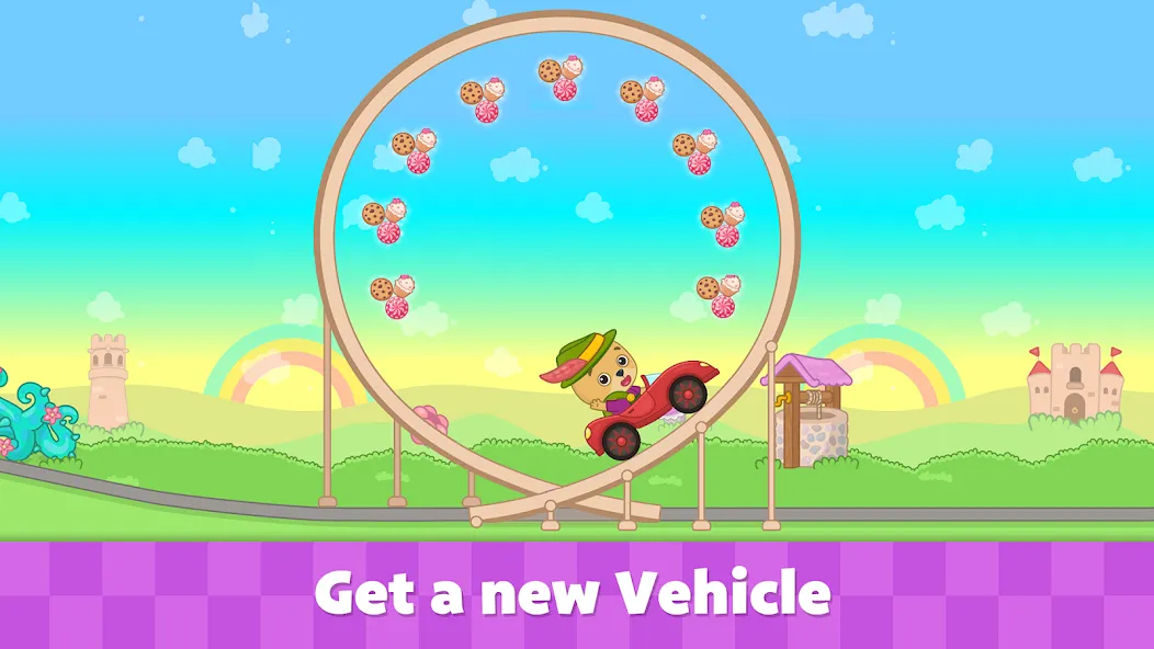 Bimi Boo Car Games for Kids [МОД Все открыто] Screenshot 2