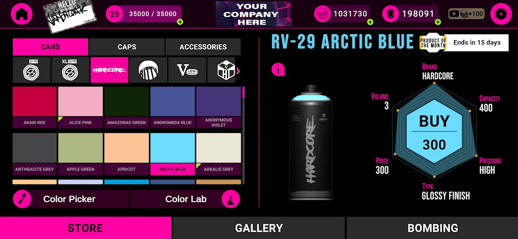 VANDALEAK - Sprays & Graffiti (ВАНДАЛЕАК) [МОД Menu] Screenshot 1