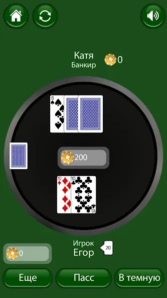 21 очко (двадцать одно, карты) [МОД Unlocked] Screenshot 2