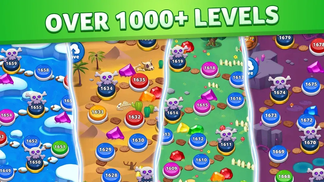 Jewel Match King [МОД Меню] Screenshot 3