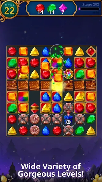 Jewels Magic: Mystery Match3 (Джуэлс Мэджик) [МОД Меню] Screenshot 5
