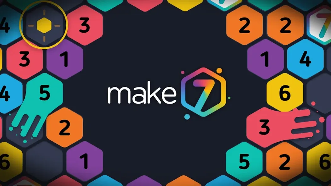 Make7! Hexa Puzzle [МОД Все открыто] Screenshot 1