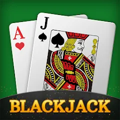 Взлом Blackjack (Блэкджек)  [МОД Много монет]