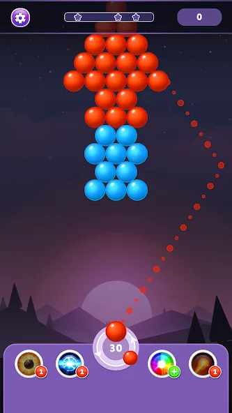 Bubble Shooter Rainbow [МОД Все открыто] Screenshot 3