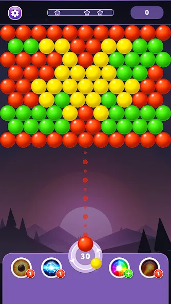 Bubble Shooter Rainbow [МОД Все открыто] Screenshot 5