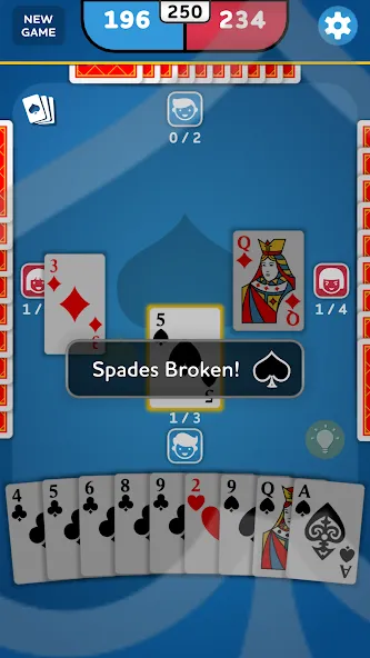 Spades - Card Game (Спейдс) [МОД Много денег] Screenshot 5