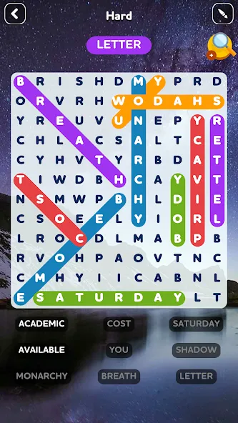 Word Search - Word Puzzle Game [МОД Menu] Screenshot 4