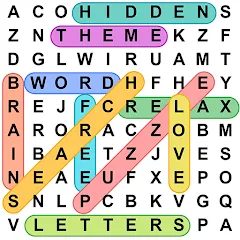 Скачать взломанную Word Search - Word Puzzle Game  [МОД Menu]