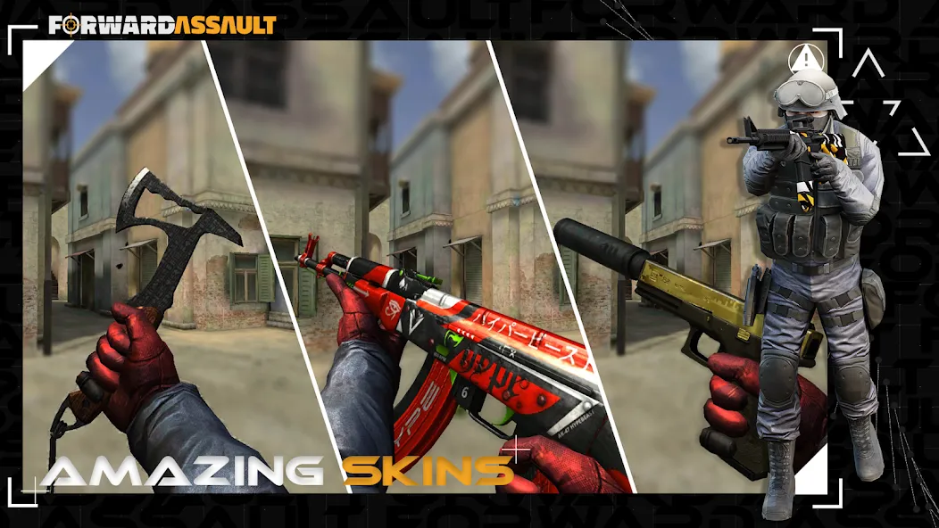 Forward Assault (Форвард Ассаулт) [МОД Бесконечные монеты] Screenshot 4