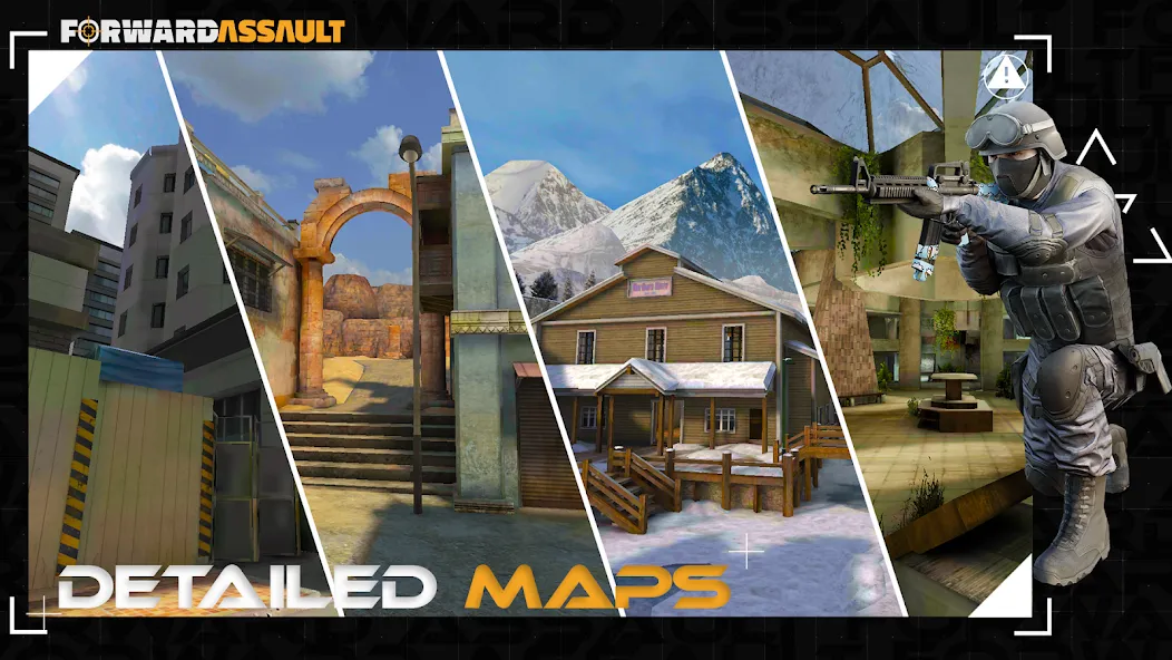 Forward Assault (Форвард Ассаулт) [МОД Бесконечные монеты] Screenshot 5