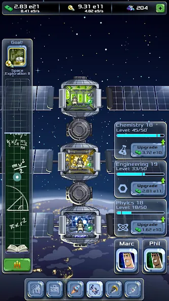 Idle Space Company (Айдл) [МОД Unlimited Money] Screenshot 3