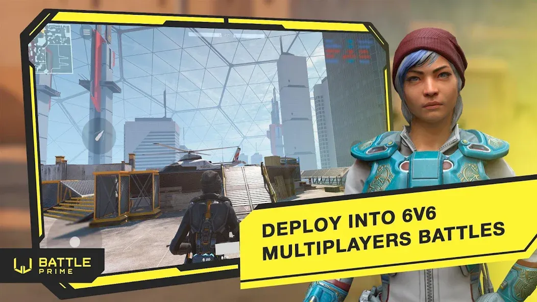 Battle Prime: FPS gun shooting (Баттл Прим) [МОД Меню] Screenshot 5