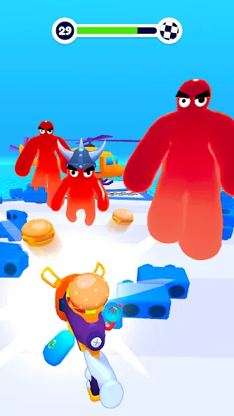 Blob Shooter 3D — Assassin Hit [МОД Mega Pack] Screenshot 4