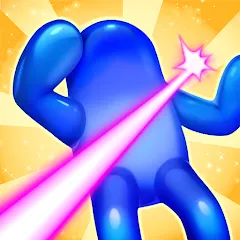 Взломанная Blob Shooter 3D — Assassin Hit  [МОД Mega Pack]