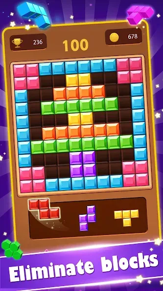 Block Gems: Block Puzzle Games (Блок драгоценные камни) [МОД Много денег] Screenshot 2