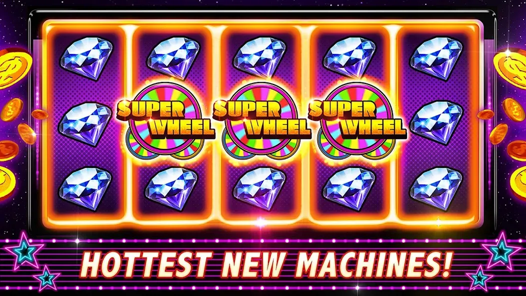 Super Win Slots - Vintage Slot (упер Вин Слотс) [МОД Unlimited Money] Screenshot 2