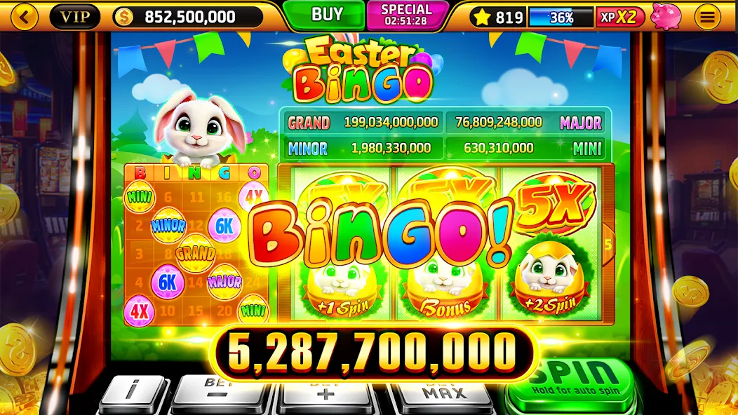 Wild Classic Slots Casino Game [МОД Unlocked] Screenshot 3