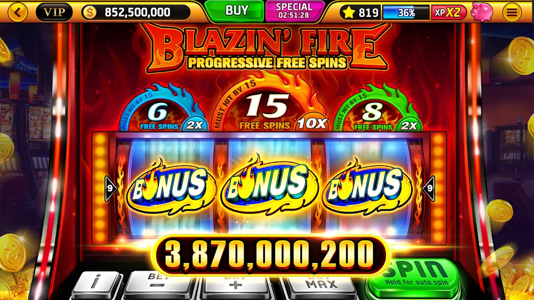 Wild Classic Slots Casino Game [МОД Unlocked] Screenshot 4
