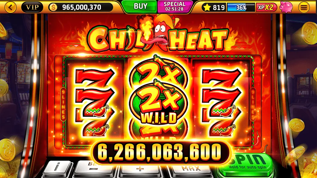 Wild Classic Slots Casino Game [МОД Unlocked] Screenshot 5