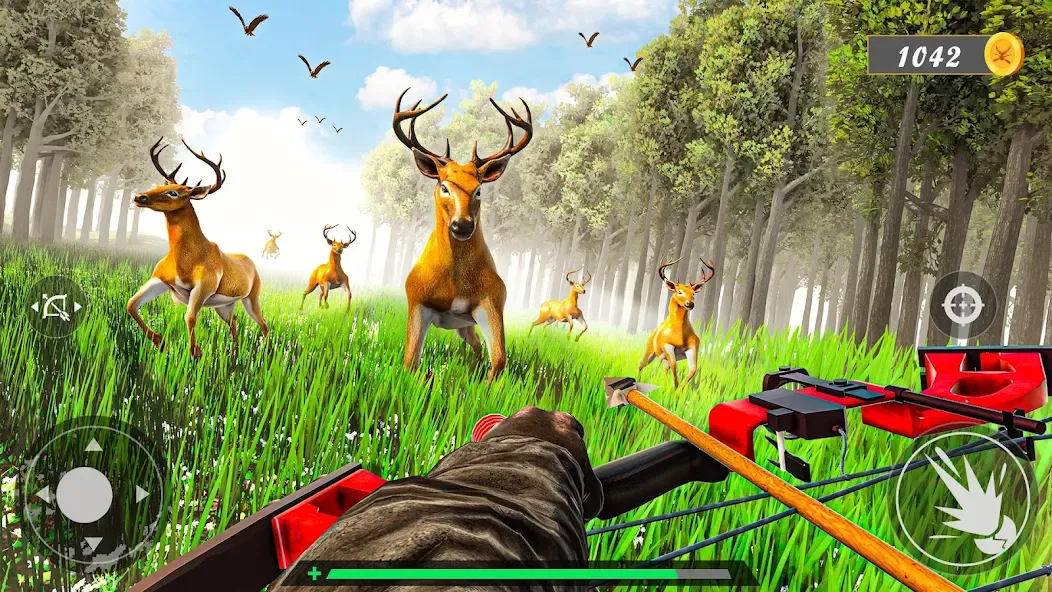 Animal Archery Hunting Games [МОД Бесконечные монеты] Screenshot 4