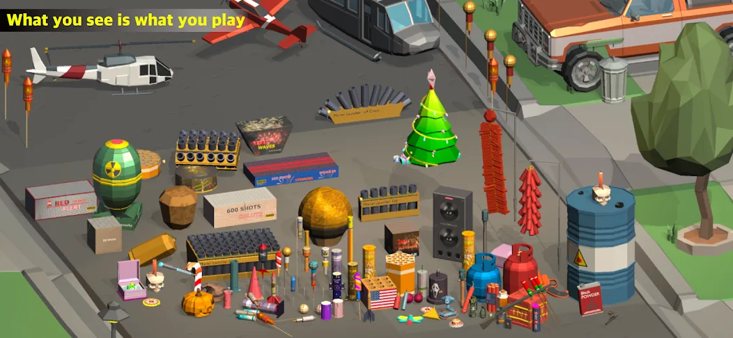 Fireworks Play (Файерворкс Плей) [МОД Бесконечные монеты] Screenshot 1