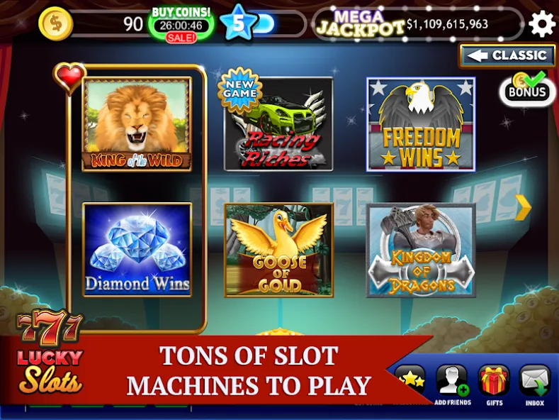 Lucky Slots (Лаки Слотс) [МОД Меню] Screenshot 1