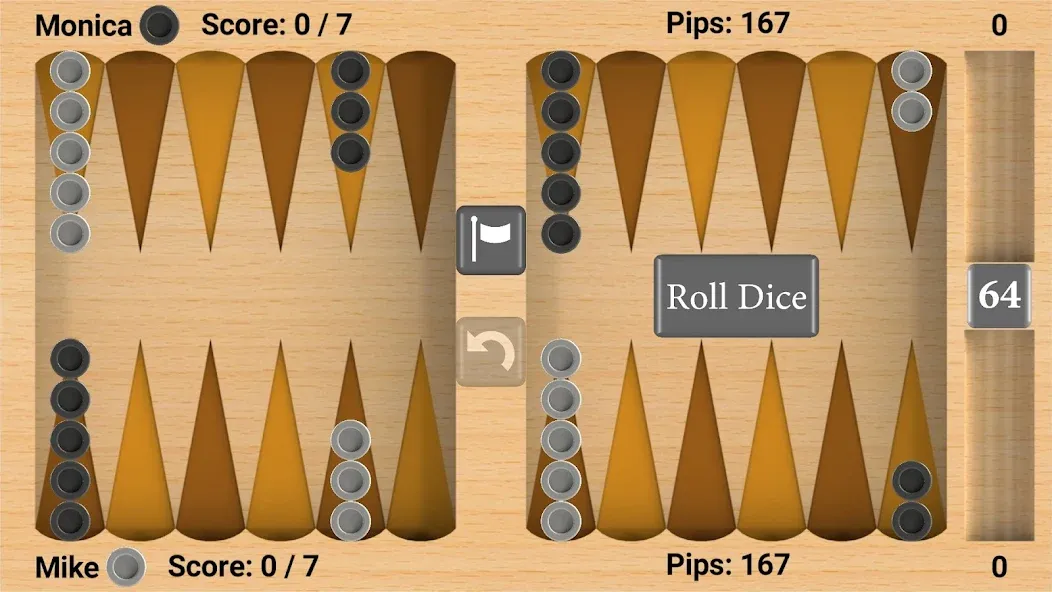 Bluetooth Backgammon [МОД Unlocked] Screenshot 2