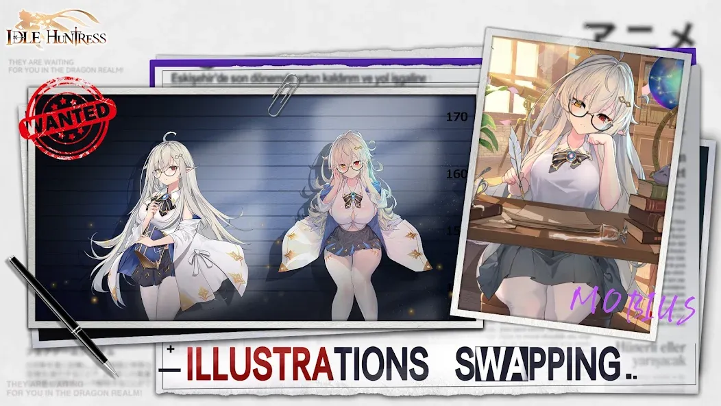 Idle Huntress: Girl's Land EU (Айдл Хантресс) [МОД Меню] Screenshot 2