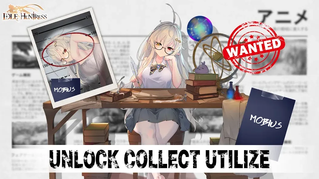 Idle Huntress: Girl's Land (Айдл Хантресс) [МОД Unlimited Money] Screenshot 1