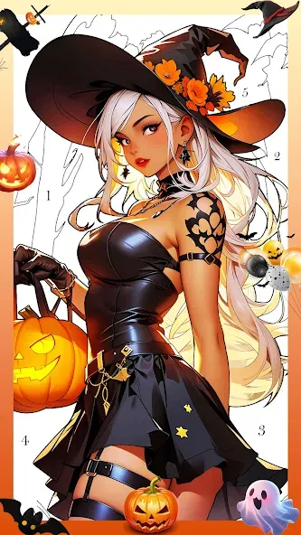 Holiday Relax Coloring Games [МОД Menu] Screenshot 5