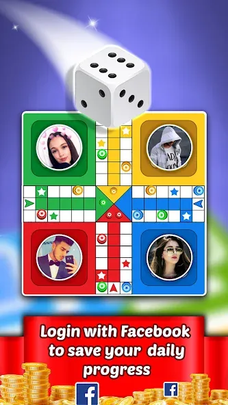 Ludo Supreme™ Online Gold Star (Лудо Суприм Онлайн Голд Стар) [МОД Много денег] Screenshot 3