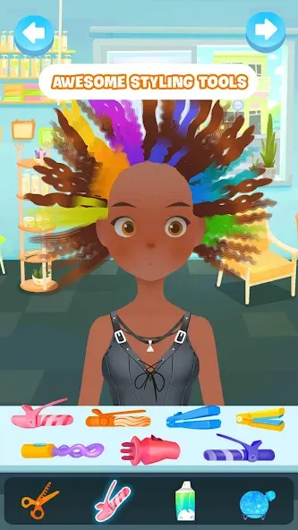 Hair salon games : Hairdresser [МОД Все открыто] Screenshot 2